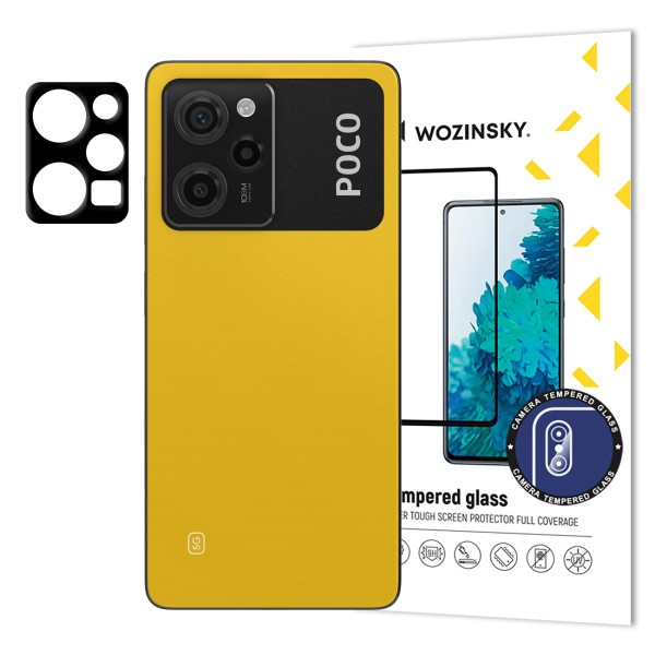 Wozinsky Full Camera Glass Tempered Glass for Xiaomi Redmi Note 12 Pro / Poco X5 Pro 5G Camera 9H