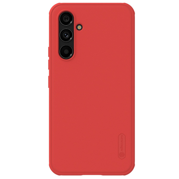 Nillkin Super Frosted Shield Pro Case for Samsung Galaxy A54 5G Armor Case + Phone Stand Red